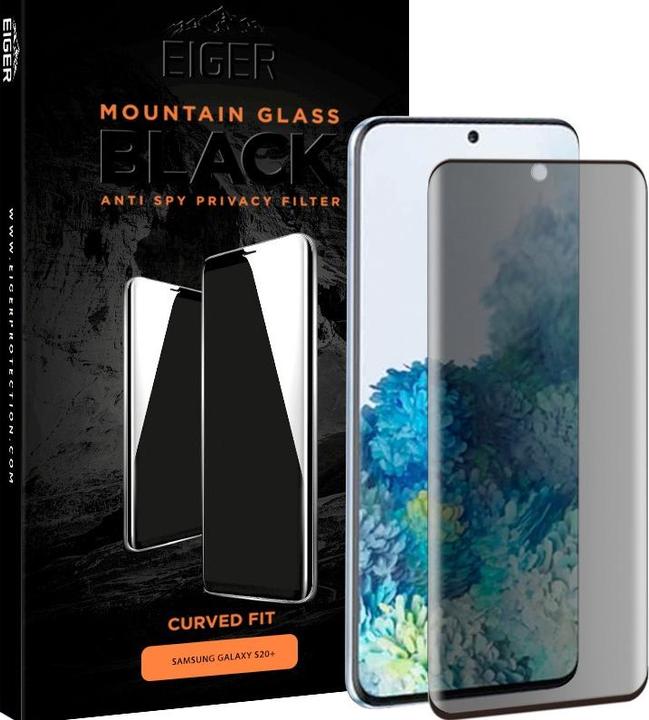 Produktbild Eiger Mountain Glass Black Edge (1 Stück, Samsung Galaxy S20+)