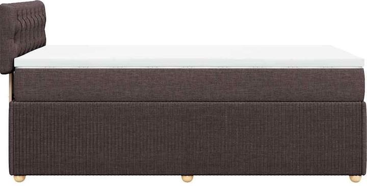 Image du produit VidaXL Bo x lit de saut avec matelas 90 x 190 cm Tissu (90 x 190 cm, 90 x 190 cm)