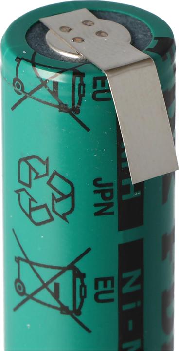 Image du produit FDK Akku HR-AU Twincell, A-Zelle mit Lötfahnen U-Form (1 pcs, 2700 mAh, Batterie)