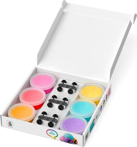 Actual product image TM Toys Hey Clay Happy Cars Set For 3+ Years 60902