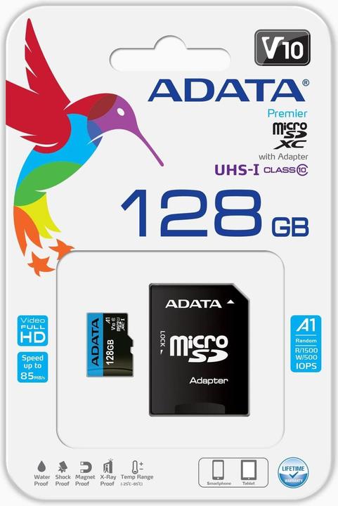 Produktbild Adata Premier (128 GB, microSDXC, U1, UHS-I)