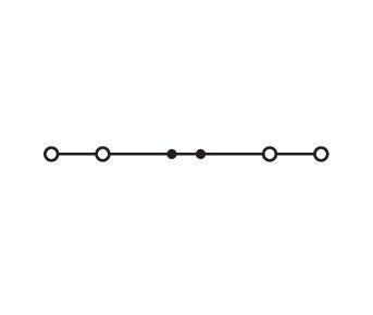 Image du produit Wago Bornier rail DIN 4 x 2,5 mm2 gris (Divers)
