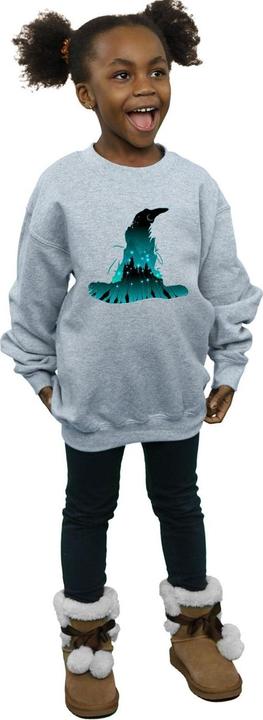 Immagine prodotto Hogwarts Silhouette Felpa Ragazze (128)