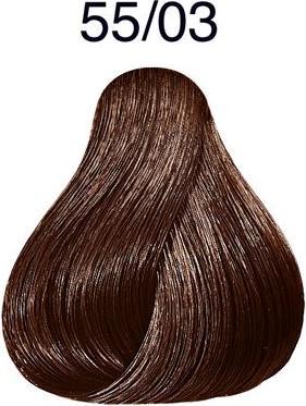 Actual product image Wella Colour Touch Plus (55/03 light brown intense natural gold)