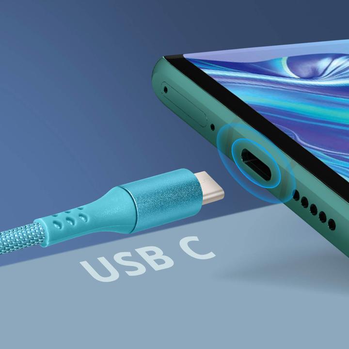 Image du produit Avizar Câble de charge USB-C Rainbow (1 m)