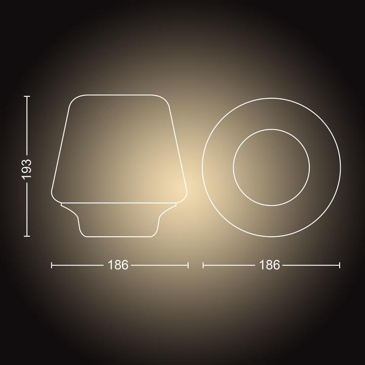 Actual product image Philips Hue Wellness Basis BT (806 lm, E27)