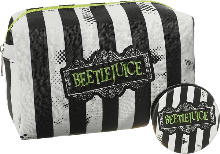 Immagine prodotto Beetlejuice A Strisce Borsa per Cosmetici