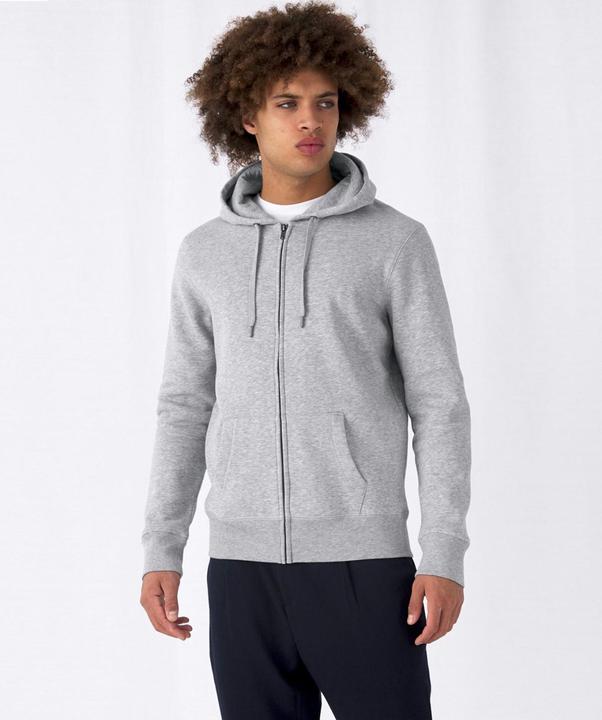 Produktbild B&C Kapuzenpullover Durchgehender Reissverschluss (XS)