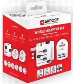 Immagine prodotto Skross Adattatore da viaggio PRO+ 4x USB