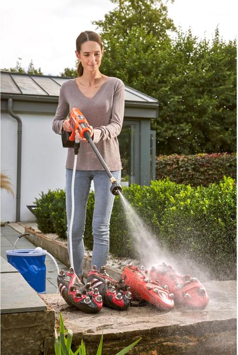Actual product image Black & Decker High pressure cleaner (Rechargeable battery operated)