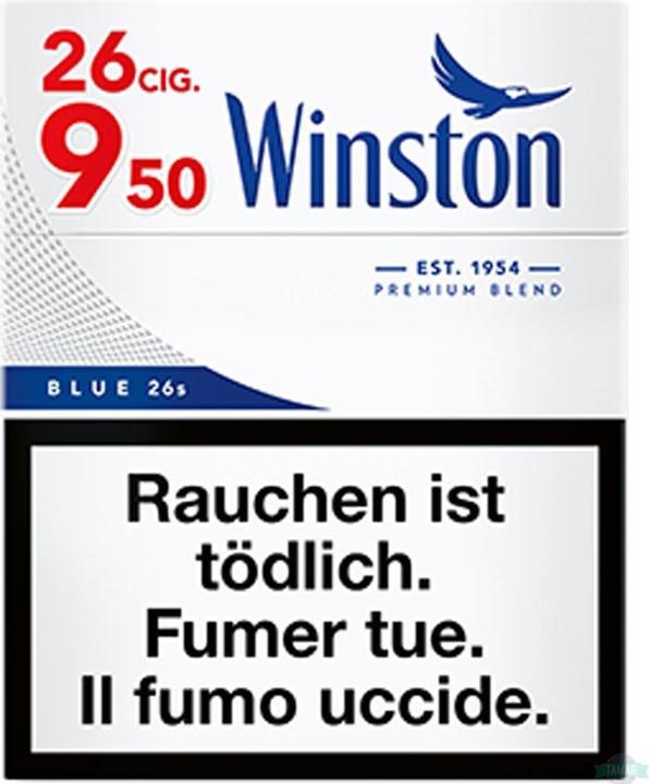 Etichetta energetica Winston Scatola blu Confezione grande (8 pz.)