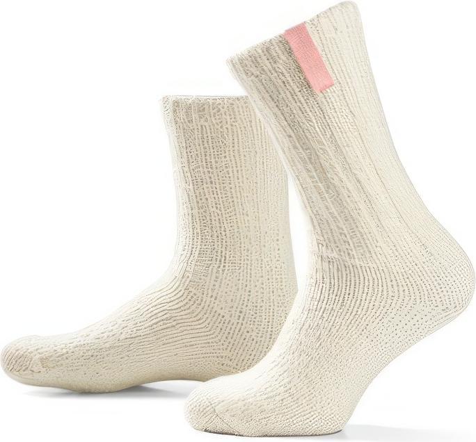 Soxs Weisse Wolle Damensocken Sleep Well, Pink Label, Bettsocken, Wadensocke (Einzelpack, 37 - 41, 38 - 40)