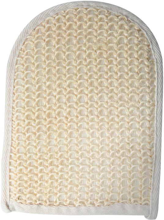 Immagine prodotto MSV Guanto per sbucciare in Sisal 23,5 x 16 cm, bianco