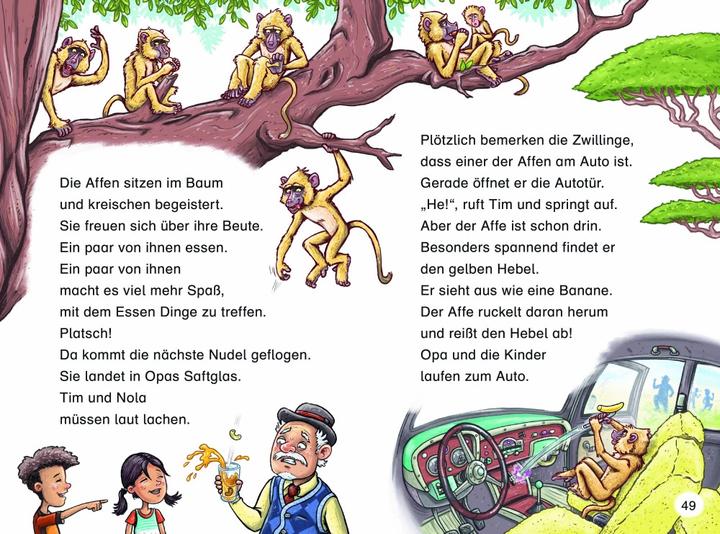 Actual product image Duden Leseprofi – Das fantastische Geburtstagsauto, 2. Klasse (German, Susanne Rauchhaus, Reto Klindt, 2022)