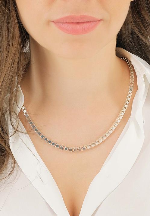 Produktbild Muau Venezianer (925, Satiniert, Silber poliert, 55 cm)