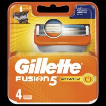 Image du produit Gillette Lames Fusion Power de, paquet de 4 (4 x)