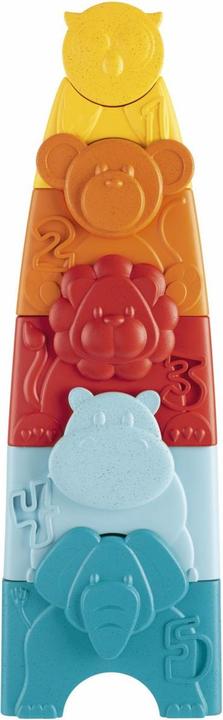 Actual product image Chicco Animals Eco+ stacking toy