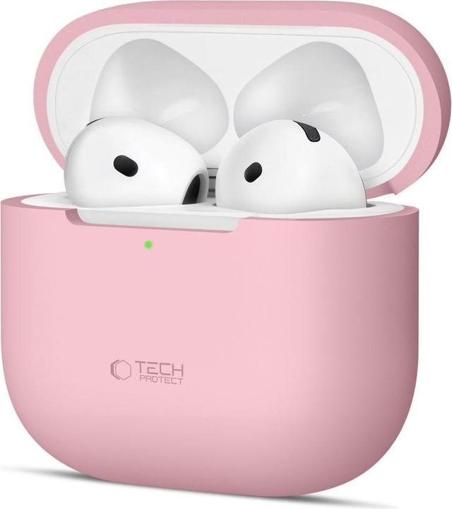 Produktbild 4Kom Tech-Protect Silikonhülle für Apple AirPods 4 - Rosa (Kopfhörer Tasche)
