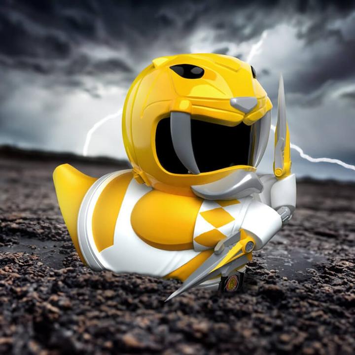 Actual product image Numskull Canard de bain - Mighty Morphin Power Rangers - Ranger Jaune (Première Édition)