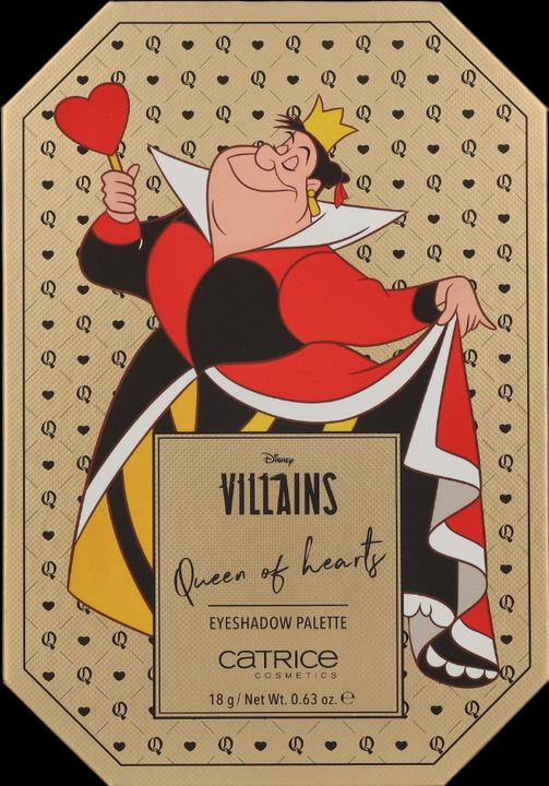 Produktbild Catrice Disney Villains Queen of Hearts Lidschattenpalette 18 Farben Langlebig Vegan
