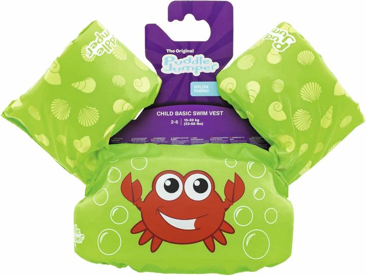 Bestway Puddle Jumper® Schwimmhilfe Krabbe mit Textilbezug, 2-6 Jahre (10 - 25 kg)
