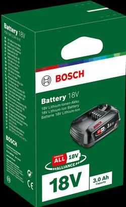 Image du produit Bosch Home & Garden Pack de batteries PBA 18V (1x3,0Ah) (18 V)