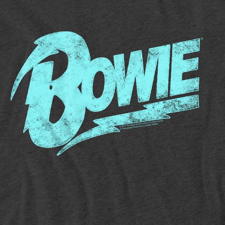 Actual product image David Bowie Unisex Adult Logo T-Shirt (3XL)