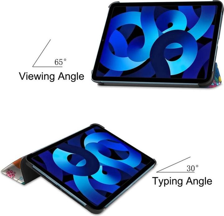 Immagine prodotto Cover-Discount iPad 2022 (10a generazione) - Custodia Smart Tri-fold in pelle con farfalle (iPad 2022 (10a generazione))