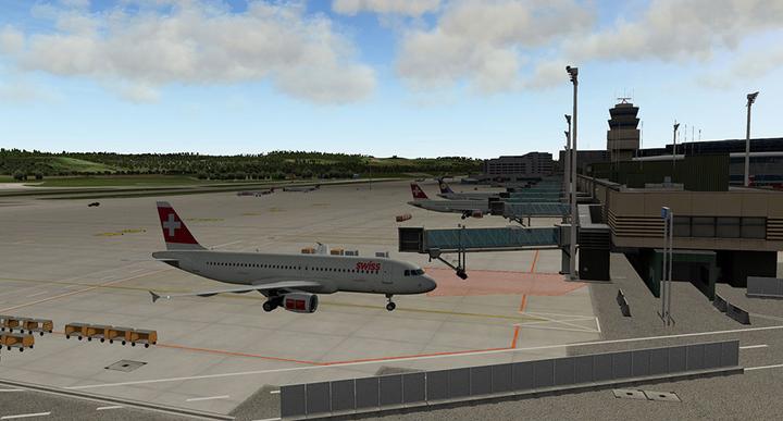 Produktbild Aerosoft Airport Zürich V2.0 für X-Plane 11 (PC, Mac, Multilingual)