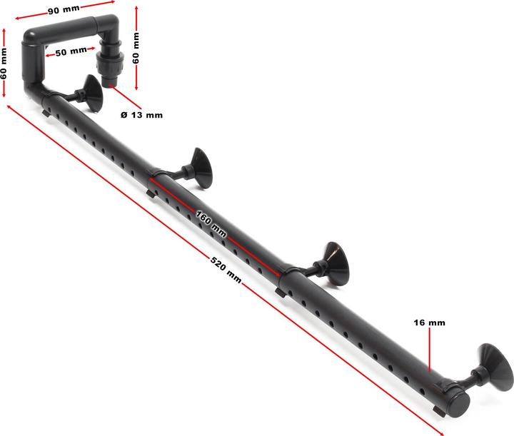 Produktbild SunSun HW-504 505 Aussenfilter Ersatzteil Auslass Set komplett Aquarium Filter (Aussenfilter)