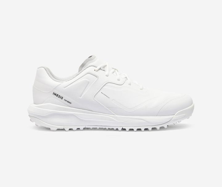 Inesis Men's Golf Waterproof Shoes - MW 500 White