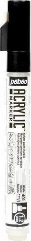 Immagine prodotto Pebeo Acrylic Marker Fine Punta 1,2mm (Bianco, 1.20 mm)