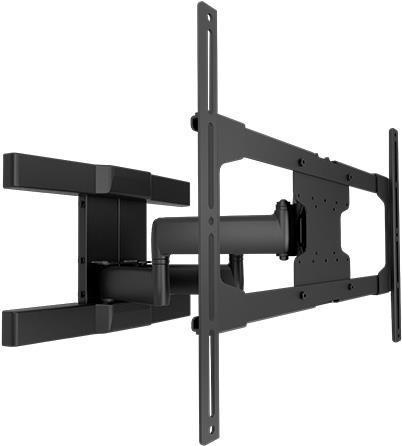 Chief ODMLA25 - Klammer für LCD-Display - rostfreier Stahl - Schwarz - Bildschirmgrösse (Wand, 80", 68 kg)