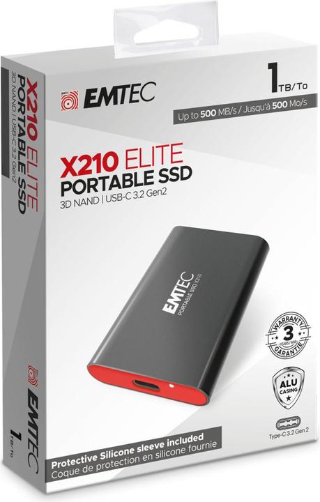 Produktbild Emtec X210 Elite (1 TB)
