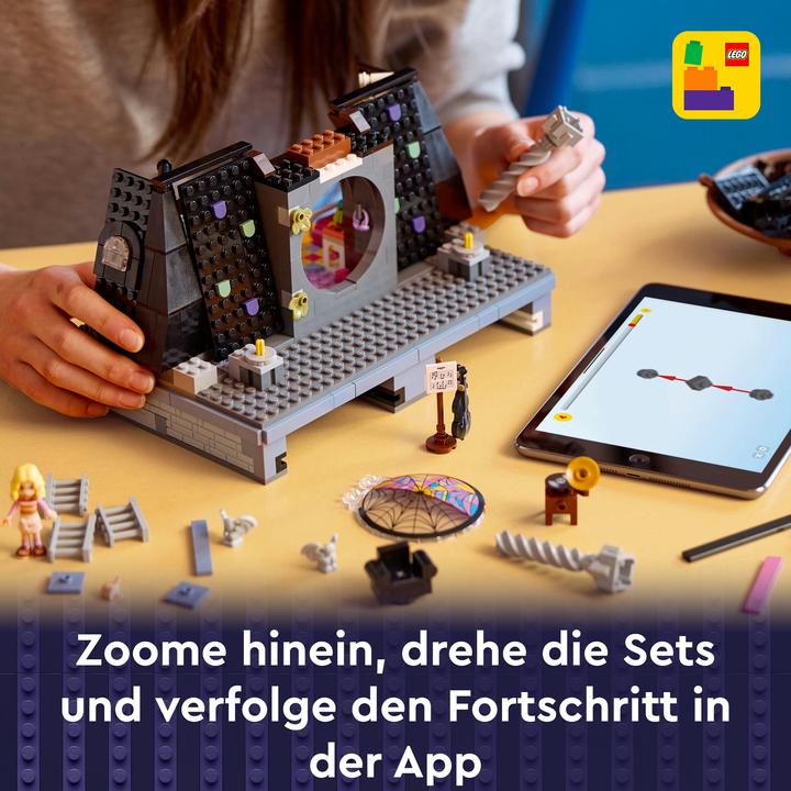 Produktbild LEGO Wednesdays und Enids Zimmer im Studentenwohnheim (76781, LEGO Wednesday, LEGO Seltene Sets)