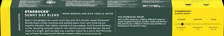 Produktbild Starbucks Sunny Day Blend by Nespresso (10 x Port.)