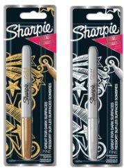 Actual product image Sharpie Feiner Permanentmarker (Silver, 1.40 mm, 1 x)