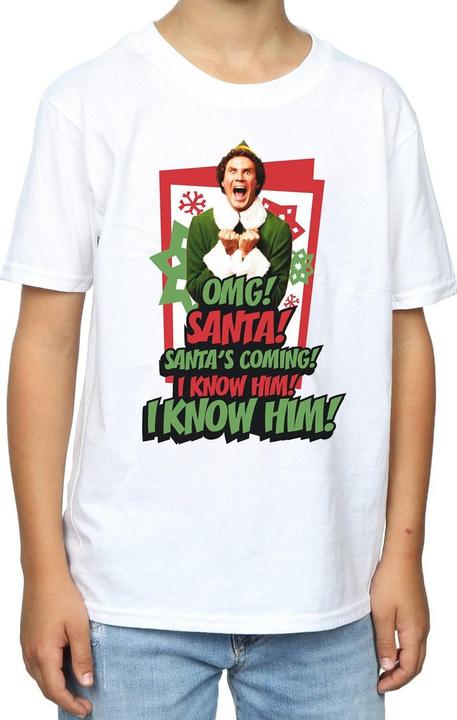 Actual product image Elf Boys OMG Santa T-Shirt (152, 158)