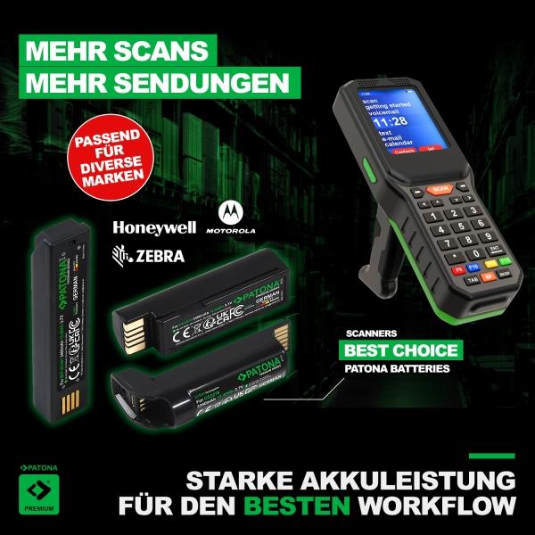 Image du produit Patona Premium Akku für Symbol MC3200 BTRY-MC32-01-01