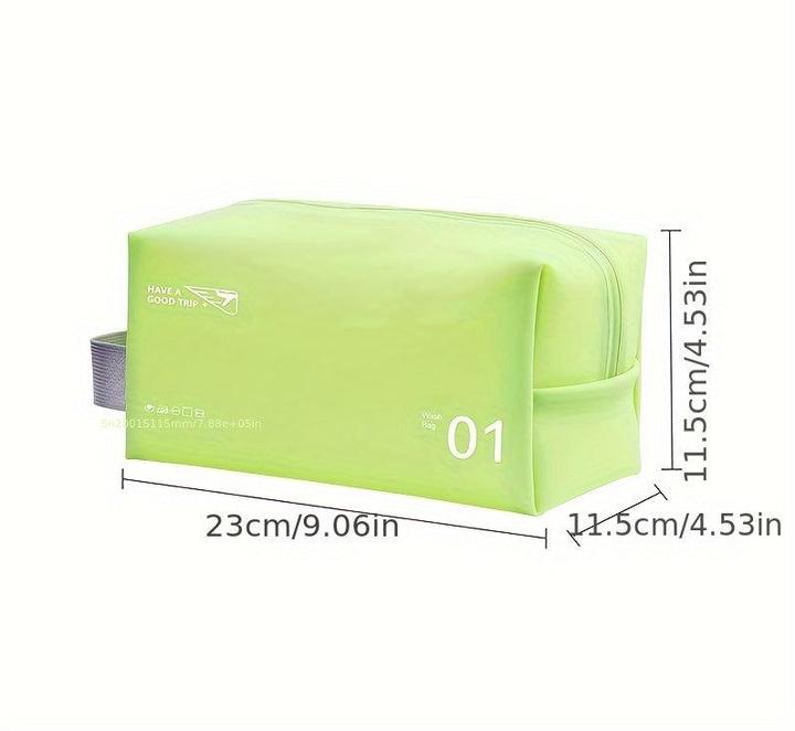 Only-Bags.Store Sommerschwimmende Strandtasche, PVC-Aufbewahrungsbeutel, Mode-Kosmetiktasche mit Griff