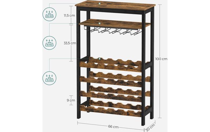 Actual product image Songmics Havanna (66 x 30 x 100 cm)
