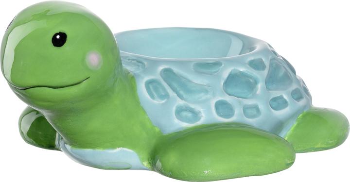 Image du produit Leonardo coquetier enfant Avventura tortue, vert/bleu clair (1 x)