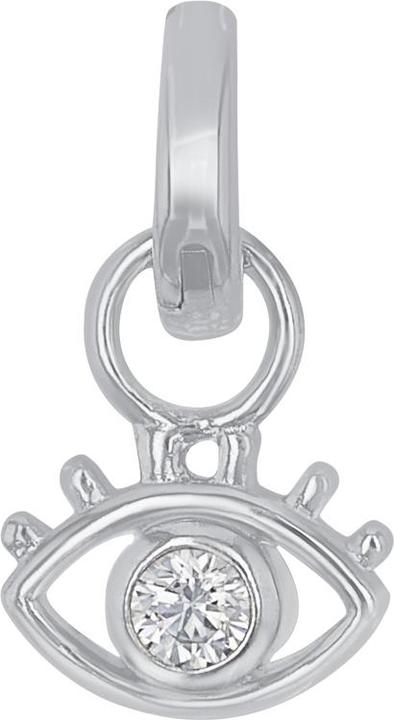 Produktbild Amor Charms für Damen, 925 Sterling Silber, Zirkonia synth. | Auge (Silber 925)