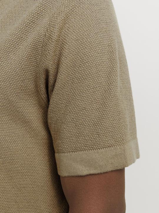 Produktbild Jack & Jones Jjeemil Knit Structure Shirt Ss Sn (M)