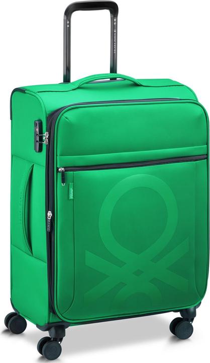 Image du produit Delsey Paris x United Colors of Benetton Color Block Chariot cabine à 4 roues S 55 cm avec pli extensible (77 l, Bagage à main (jusqu'à 50l))