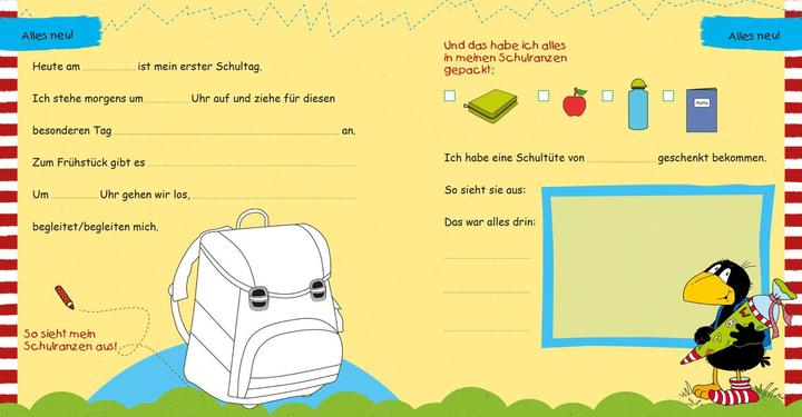 Produktbild Mein erstes Schuljahr (Deutsch, Annet Rudolph, 2017)