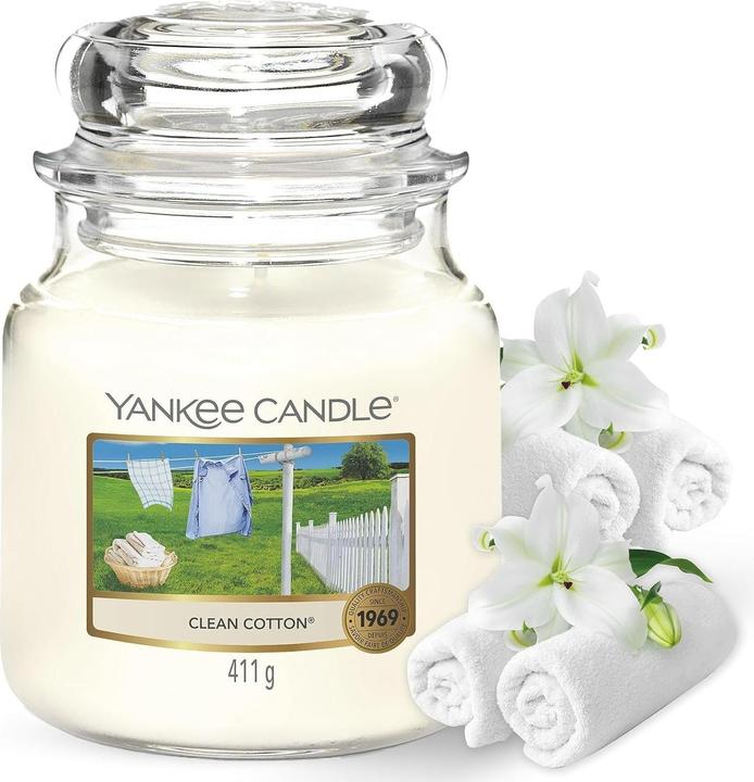 Image du produit Yankee Candle Clean Cotton (411 g)