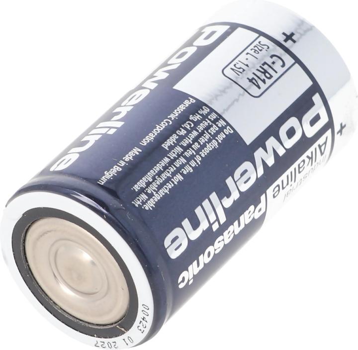 Produktbild Panasonic Powerline LR14 C Baby Batterie 4er Folie, bis zu 7 Jahre lagerfähig (4 Stk., R14)