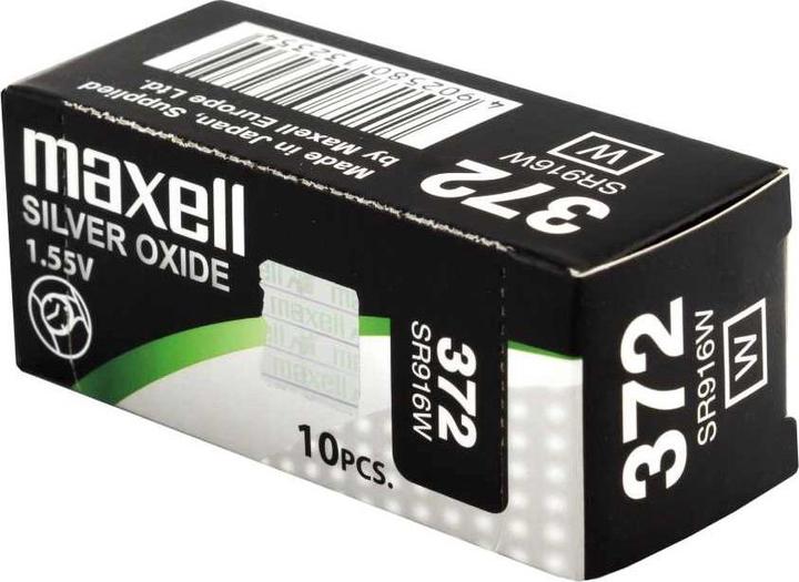 Produktbild Maxell Knopfzelle SR916W 10 Stück (10 Stk., SR68, 26.50 mAh)