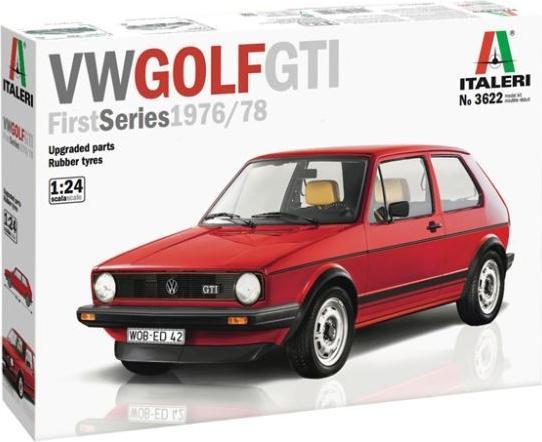 Actual product image Italeri VW Golf GTI Firs t Series 1976-1978